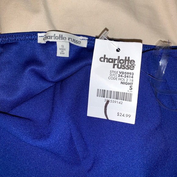 strapless mini dress - Picture 3 of 3